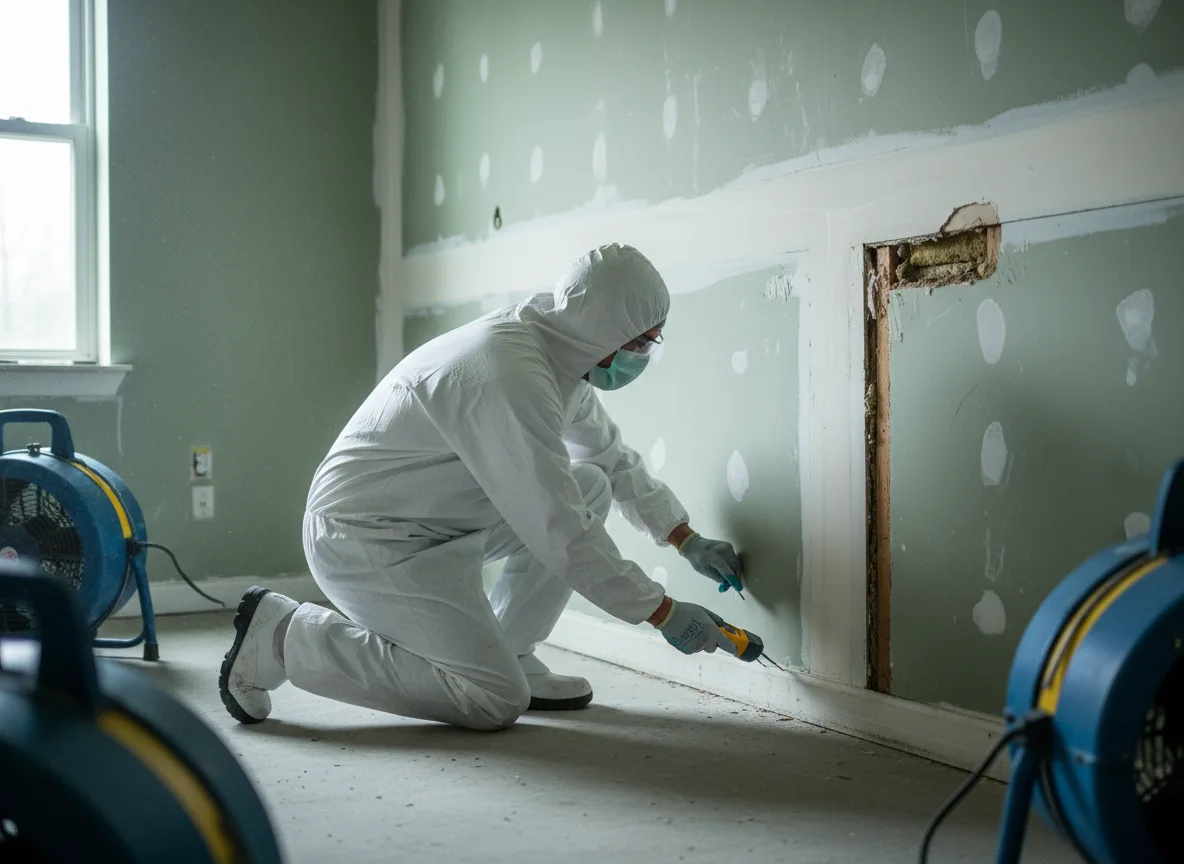 Water Damage Restoration company in Sainte Marie, IL